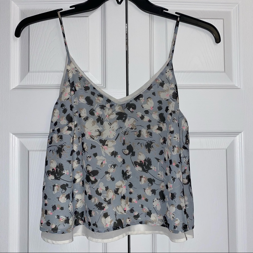 Floral Patterned Tank Top